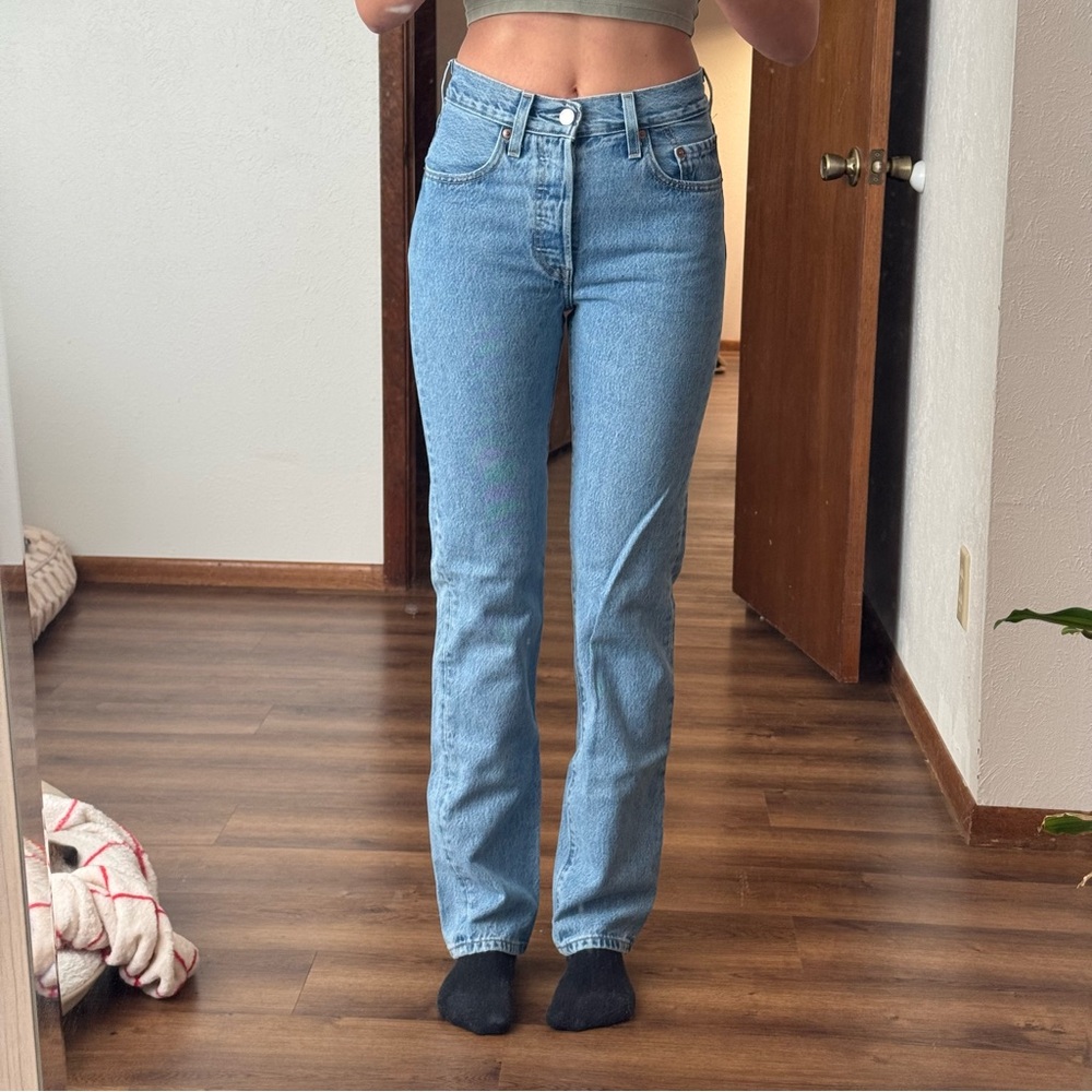 Levi’s 501 boot cut jeans